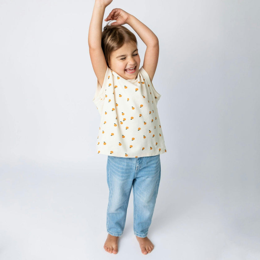 mandarin tee sleeveless