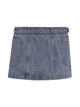 Selina Wrap Skirt | Silver Stream