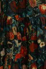 Cordelia Dress in Moody Floral