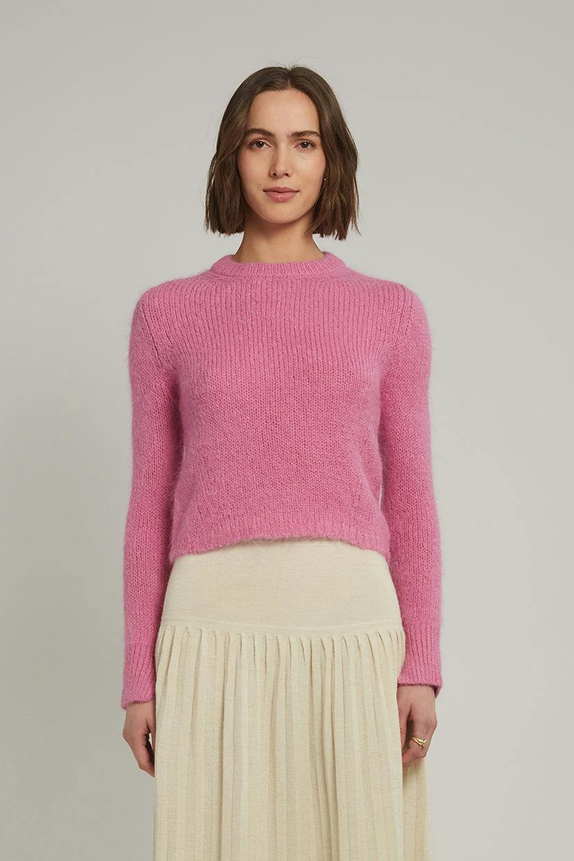 AVA SWEATER | TAFFY PINK