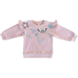 Ruffle Sweatshirt Ballerina