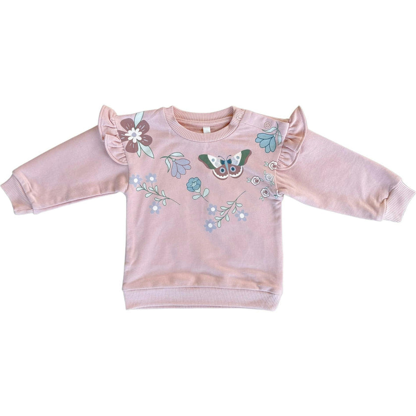 Ruffle Sweatshirt Ballerina