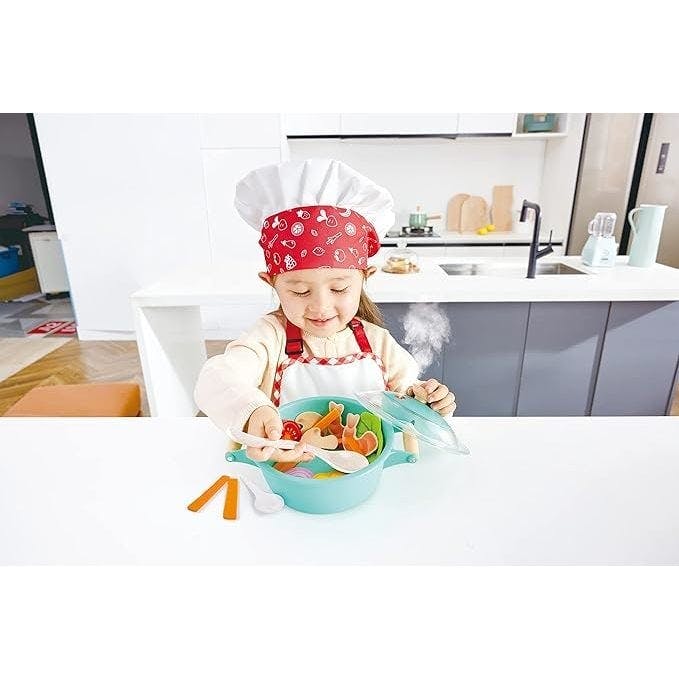 Hape: Little Chef Cooking & Steam Playset
