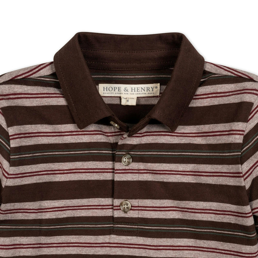 Organic Long Sleeve Polo