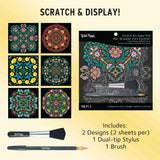 Brea Reese: Scratch Art Paper Pad - Mandala