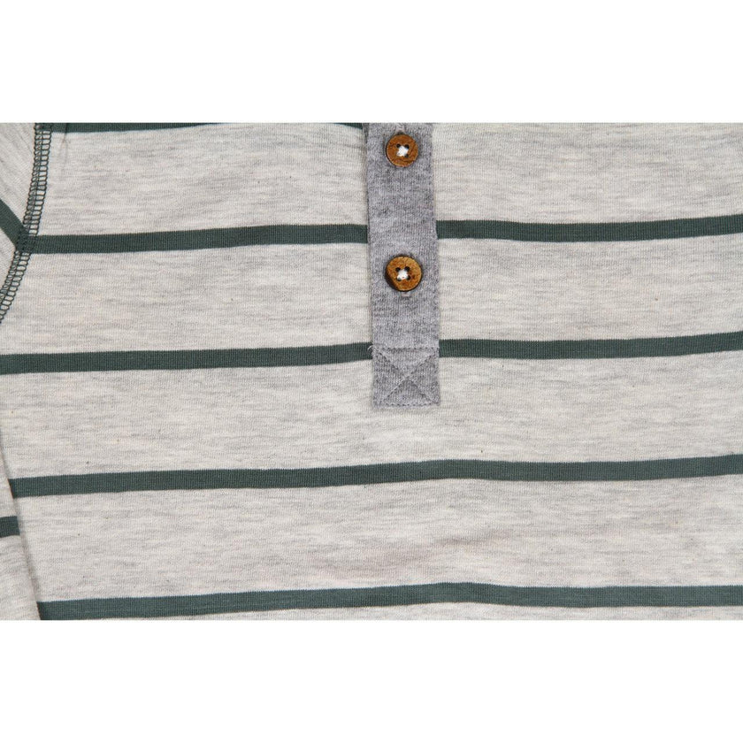 Leo Long Sleeve Henley Boy