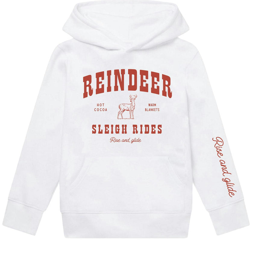 Kid's Reindeer Hoodie-Unisex