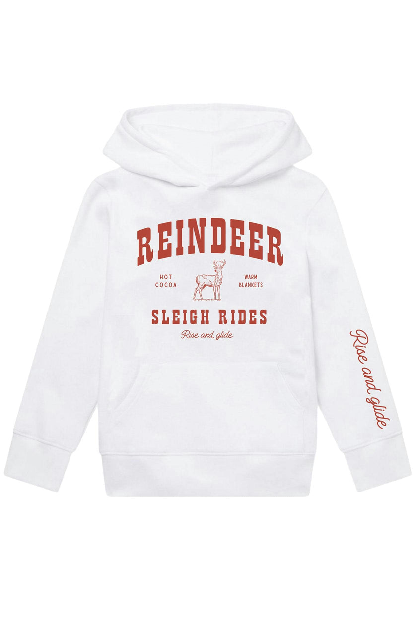 Kid's Reindeer Hoodie-Unisex