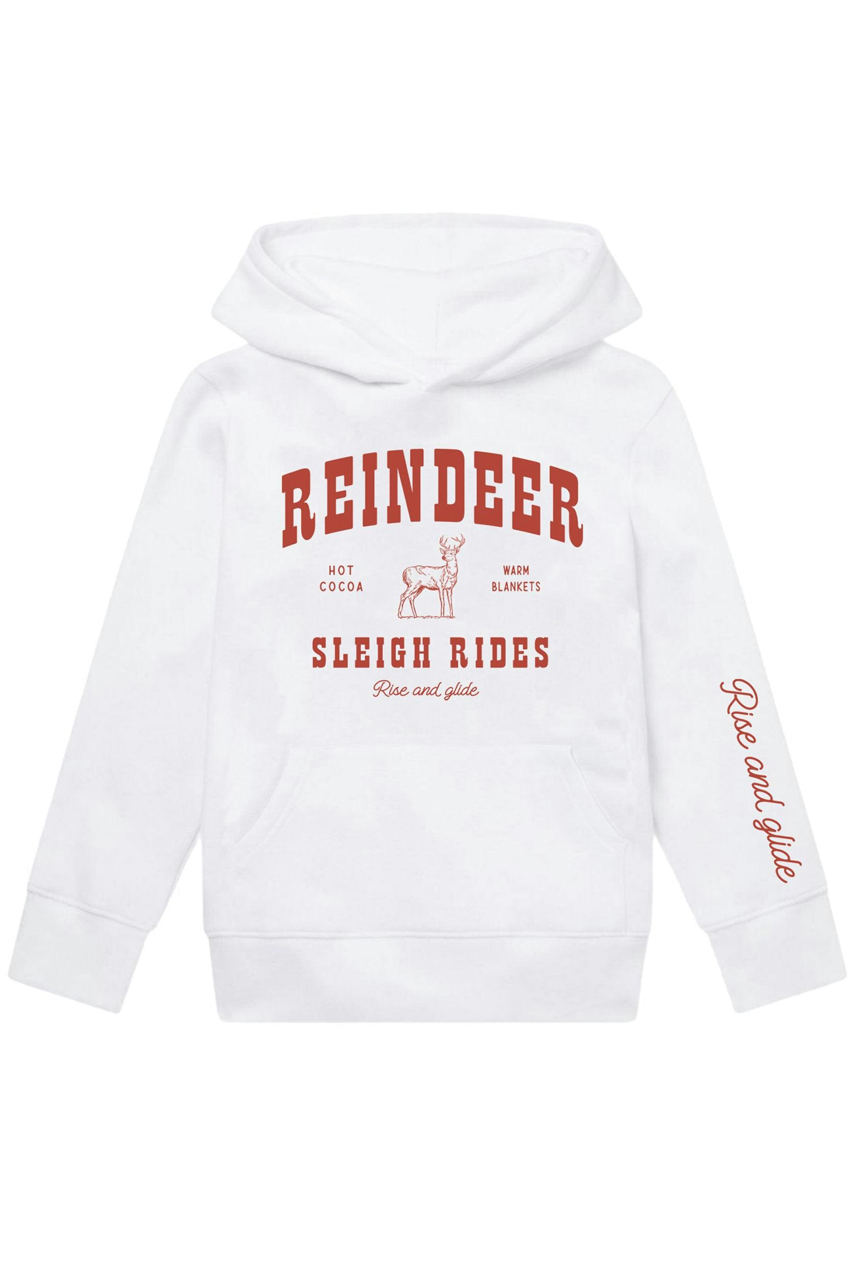 Kid's Reindeer Hoodie-Unisex