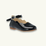 Toddler Ondina Ballet Flat | Black Leather