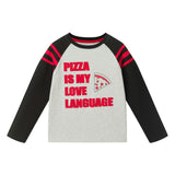 Raglan Graphic Tee | Pizza Love