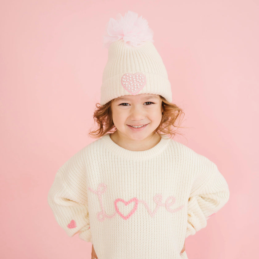 Ditsy Love Knit Sweater