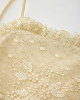 Tanya Lace Frill Maxi Dress