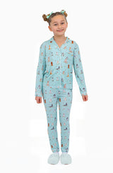 Best Puppies Long Sleeve Jersey Pajama Pant Set