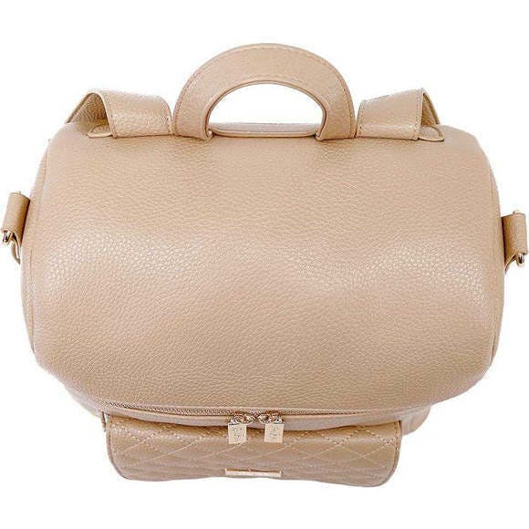 Monaco Diaper Bag | Latte Brown
