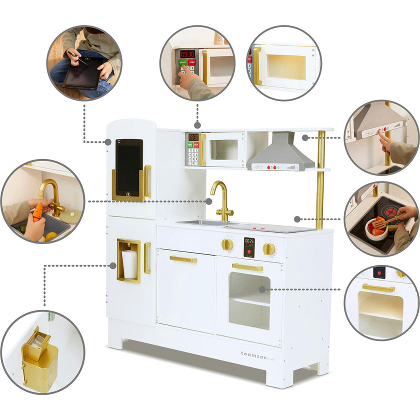 Teamson Kids - Little Chef Munich Retro Play Kitchen