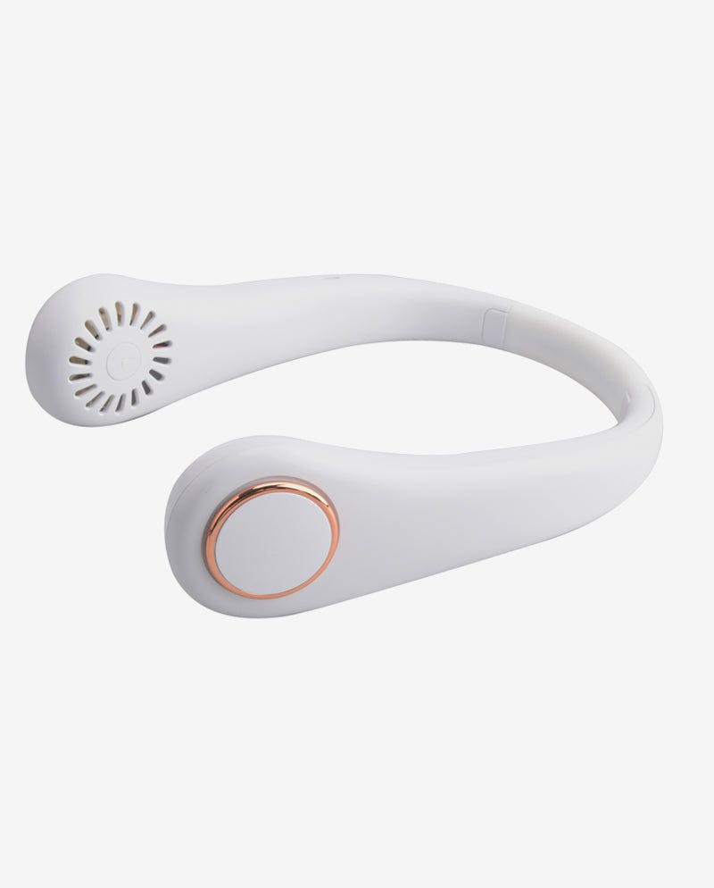 Cool Breeze Bladeless Neck Fan-White
