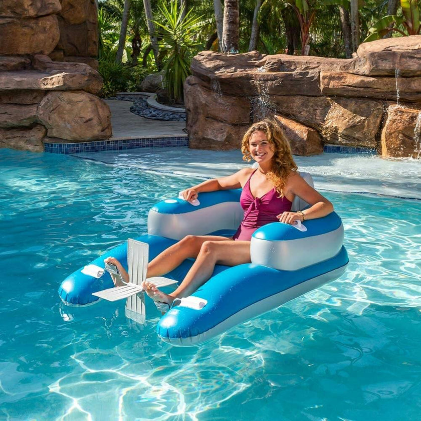 Pedal Runner Deluxe Foot-Powered Lounger