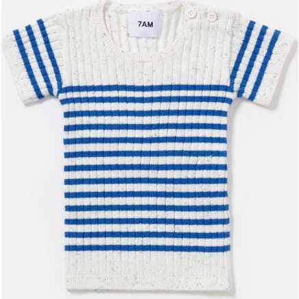 Ribbed Short Sleeve Top
