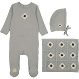 Geo-Floral Layette Set