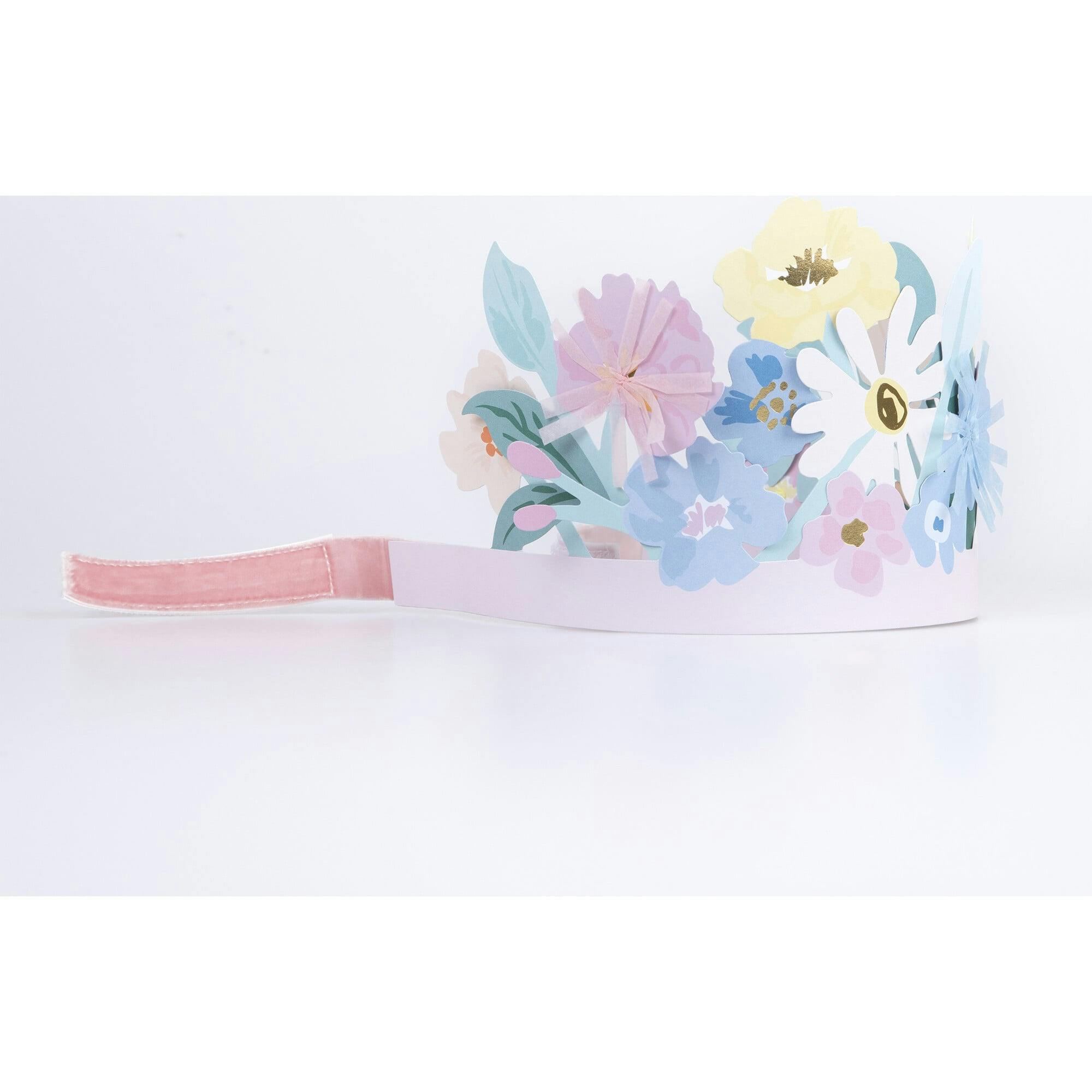 Paper Flower Headdress