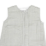 Cotton Muslin Sleep Bag - Grey Stripe