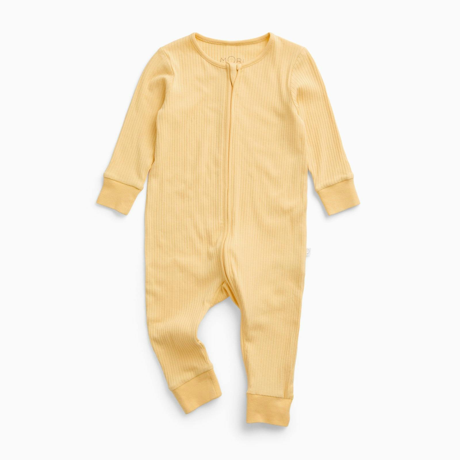 Ribbed Clever Zip Snug Fit Pajamas