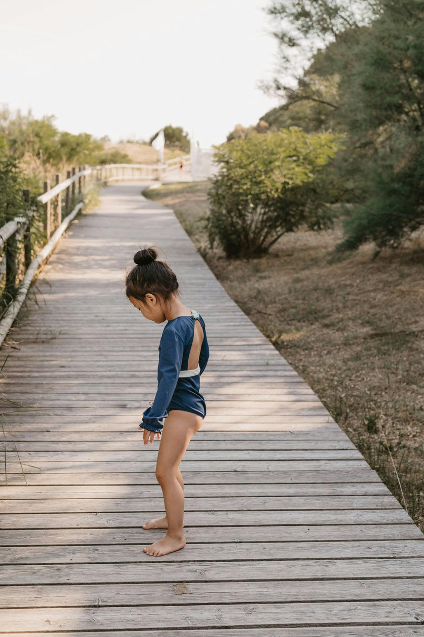 Jemima Surf Suit in Spaceblue Mint