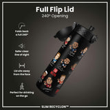 NFL PA Recyclon Water Bottle - 18oz - Multi-Player 1