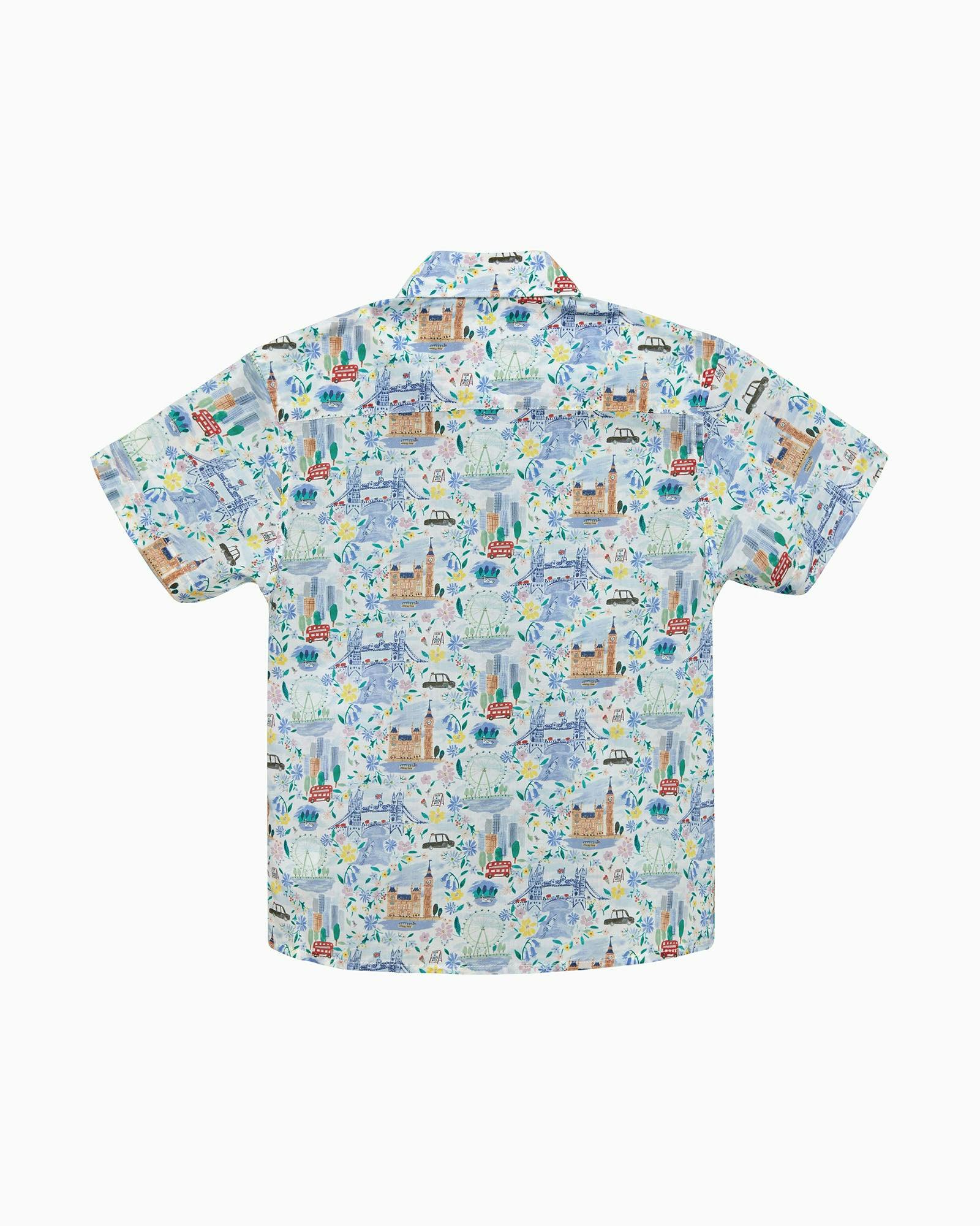 Short-Sleeved London Scenes Shirt