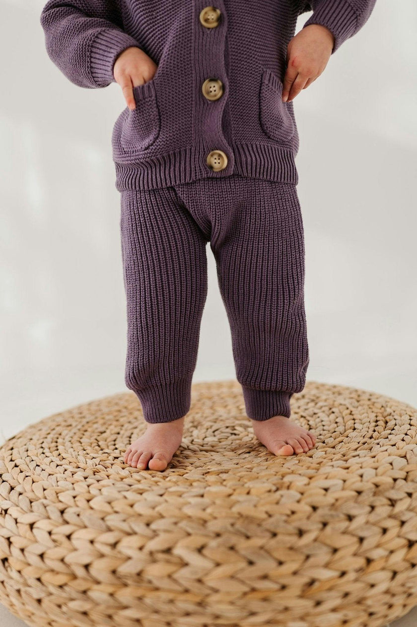 Knit Pants Misty Rose