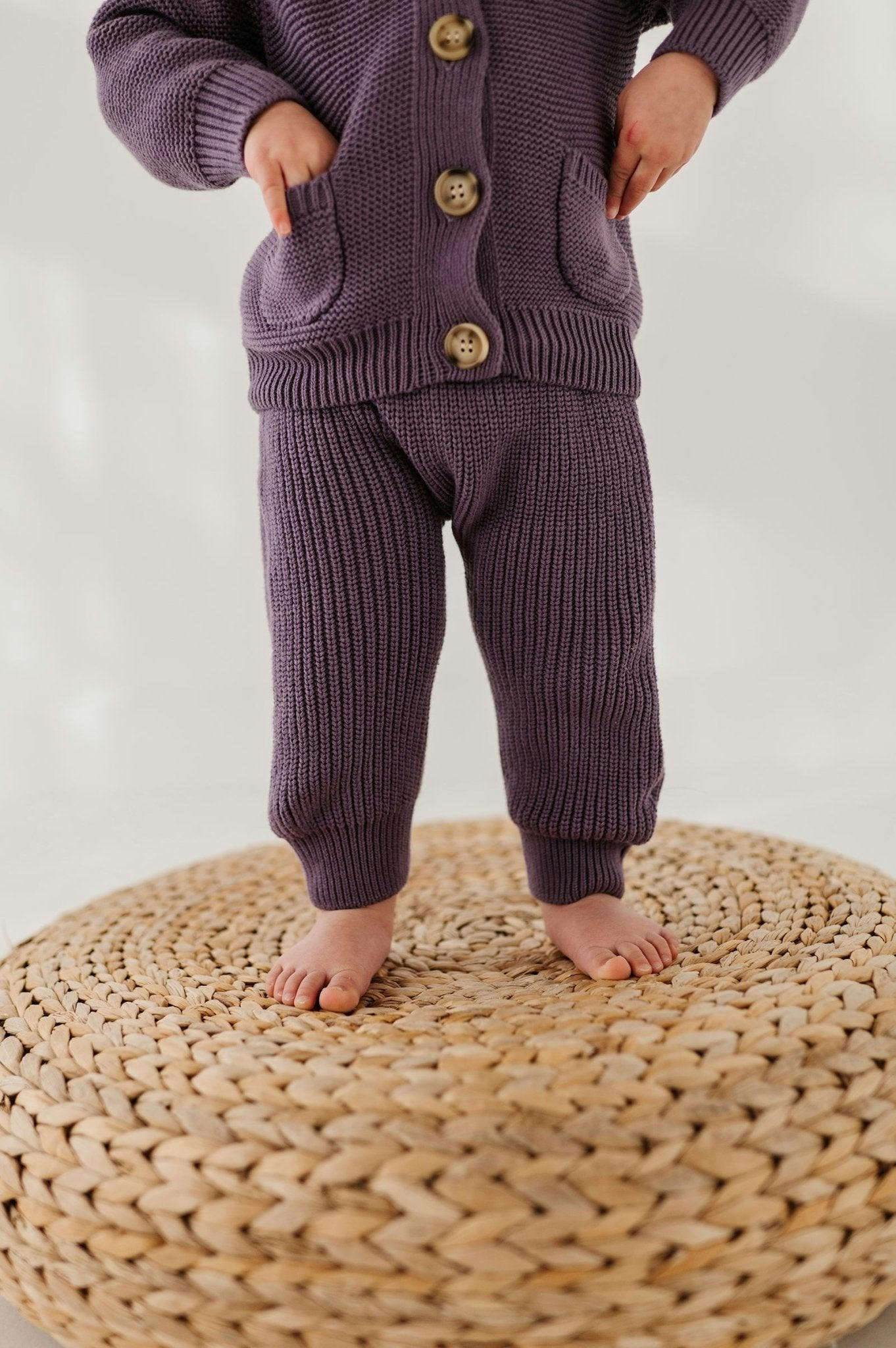 Knit Pants Misty Rose