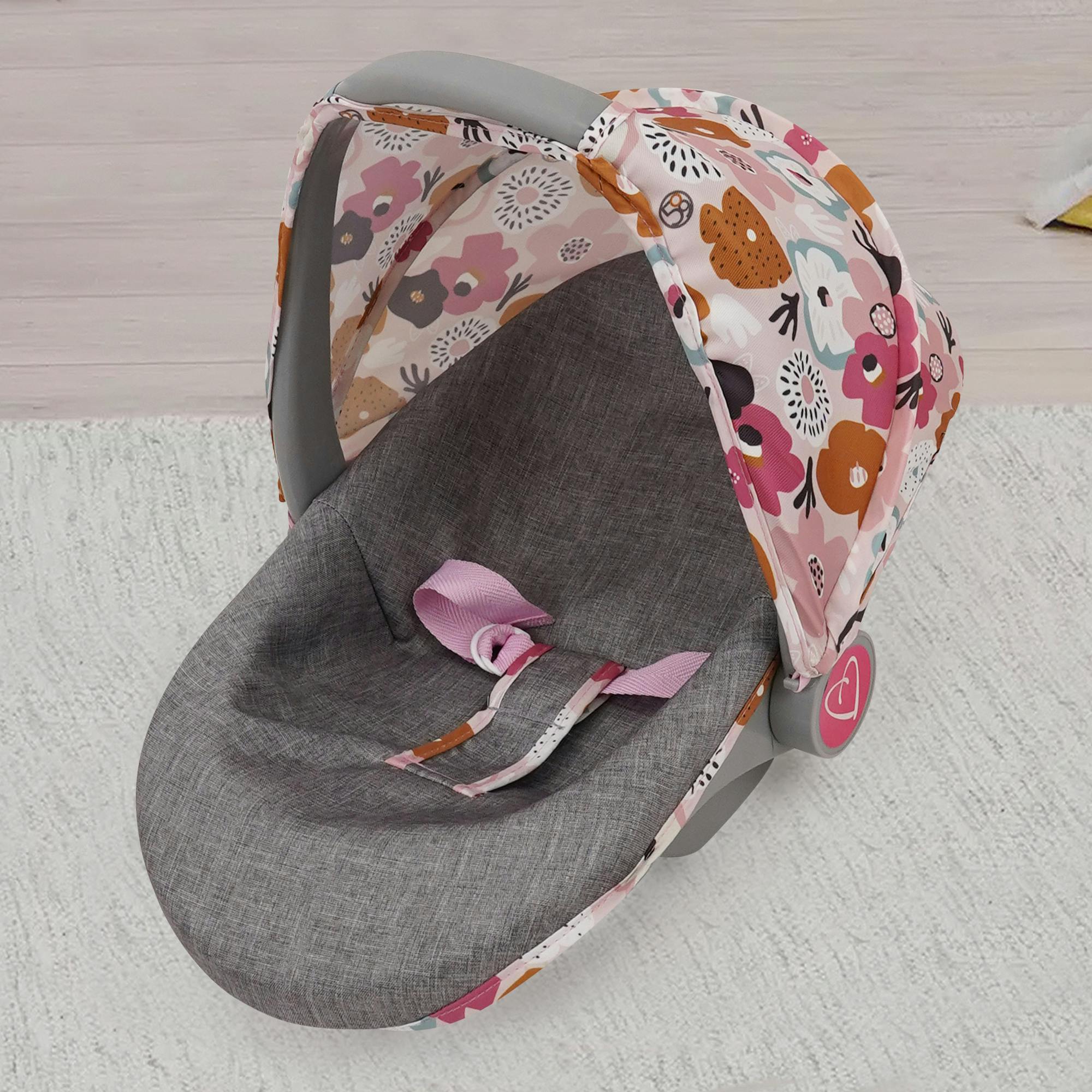 Melange Flora: Doll 3-In-1 Carseat