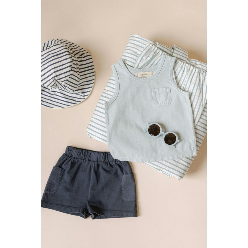 Garment Dye Short, Blue