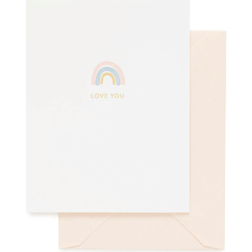Rainbow Love You Card