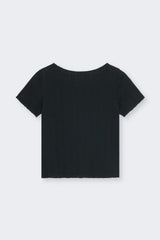Romero Woman Tee Midnight Black