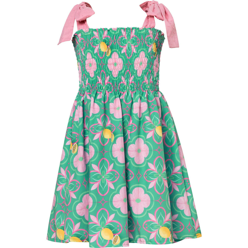 AZULEJO VERDE - WAFFLE DRESS