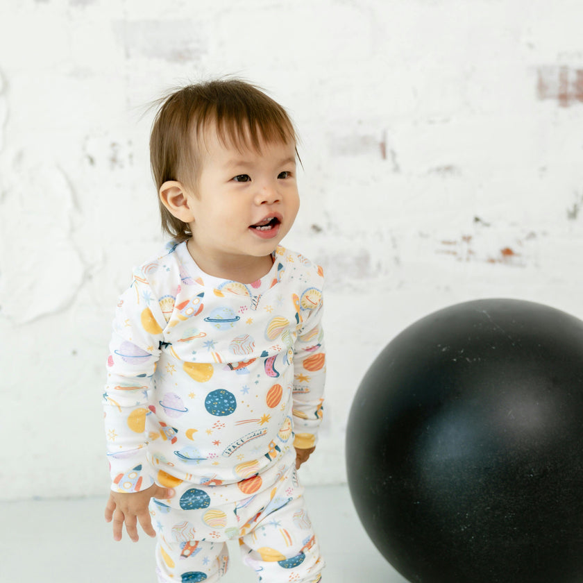 out of this world long sleeve pajama set