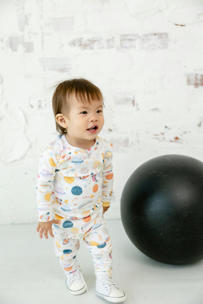 out of this world long sleeve pajama set