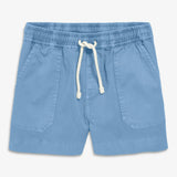 Kids garment dyed stretch chino midi short