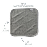 RIVER 10-Pack Washcloths