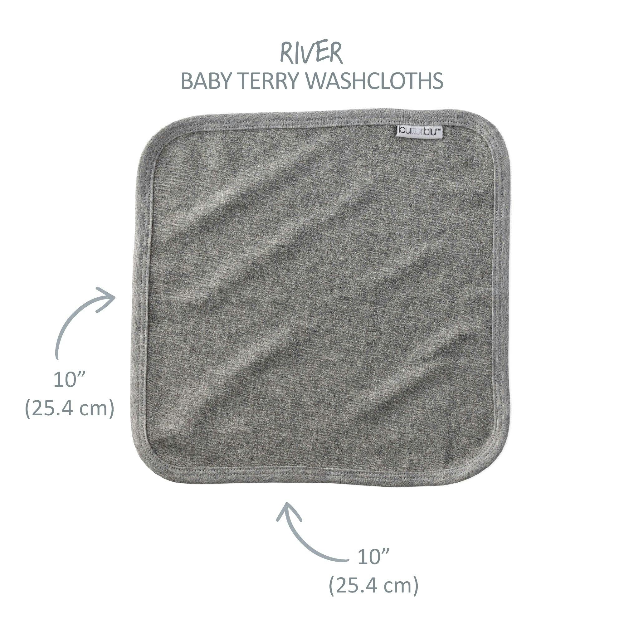 RIVER 10-Pack Washcloths