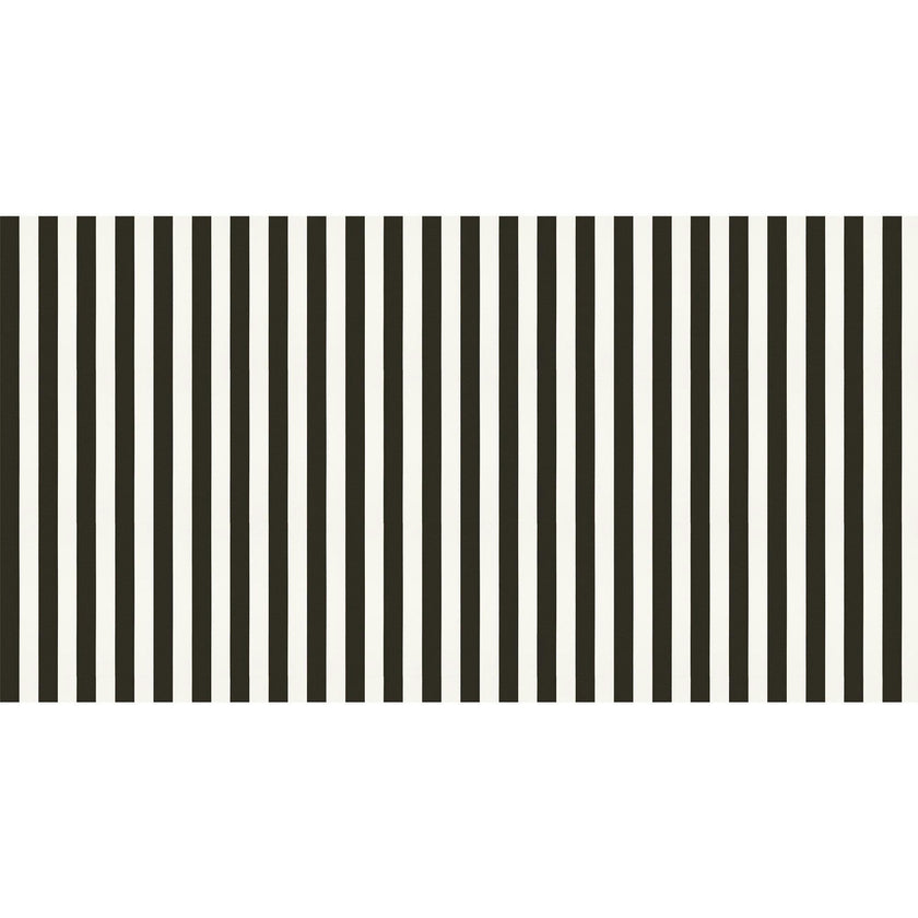 Black Striped Tablecloth