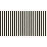 Black Striped Tablecloth
