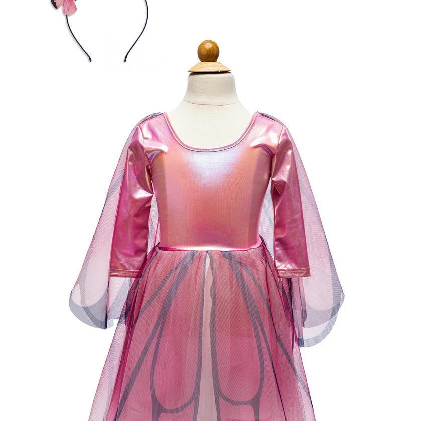 Butterfly Twirl Dress with Wings