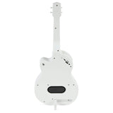 Rock Star Karaoke-Guitar Speaker & Microphone Combo - White