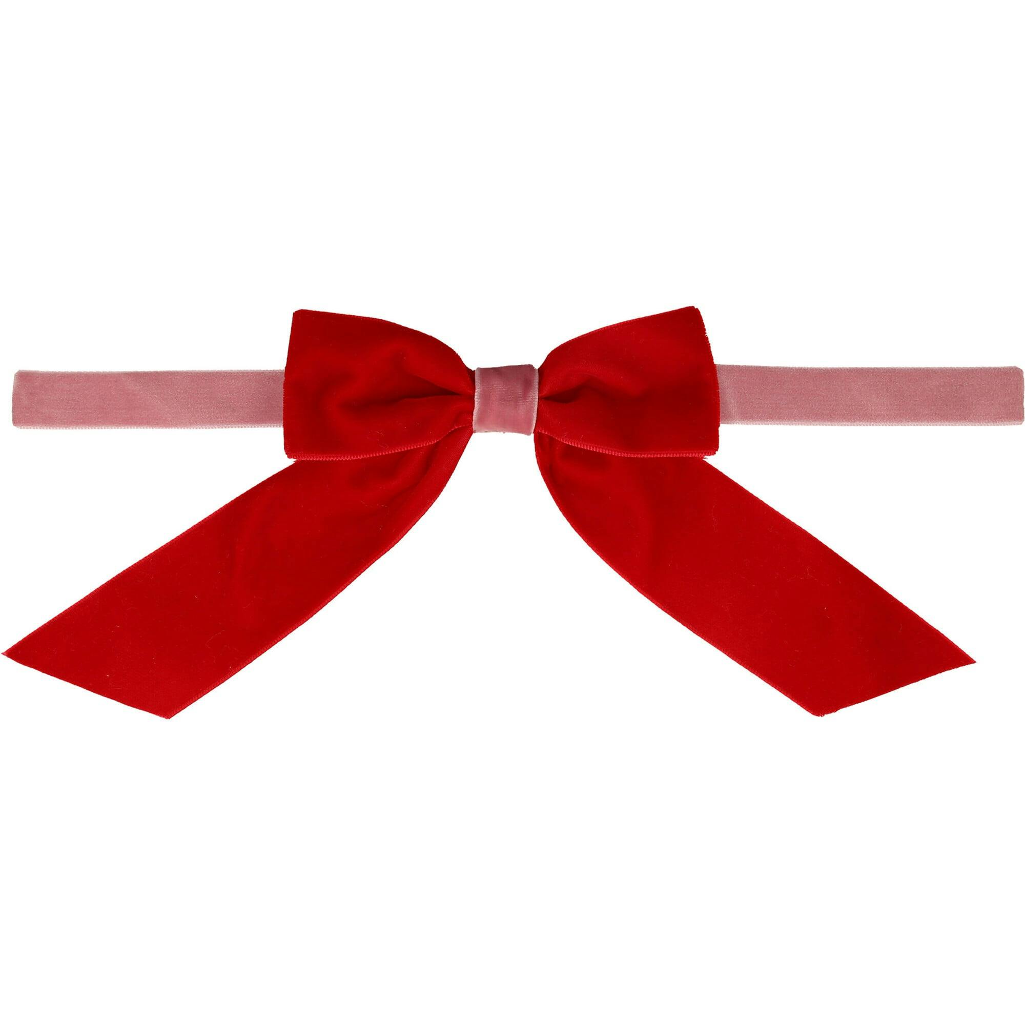 Velvet Napkin Bow Napkin Rings