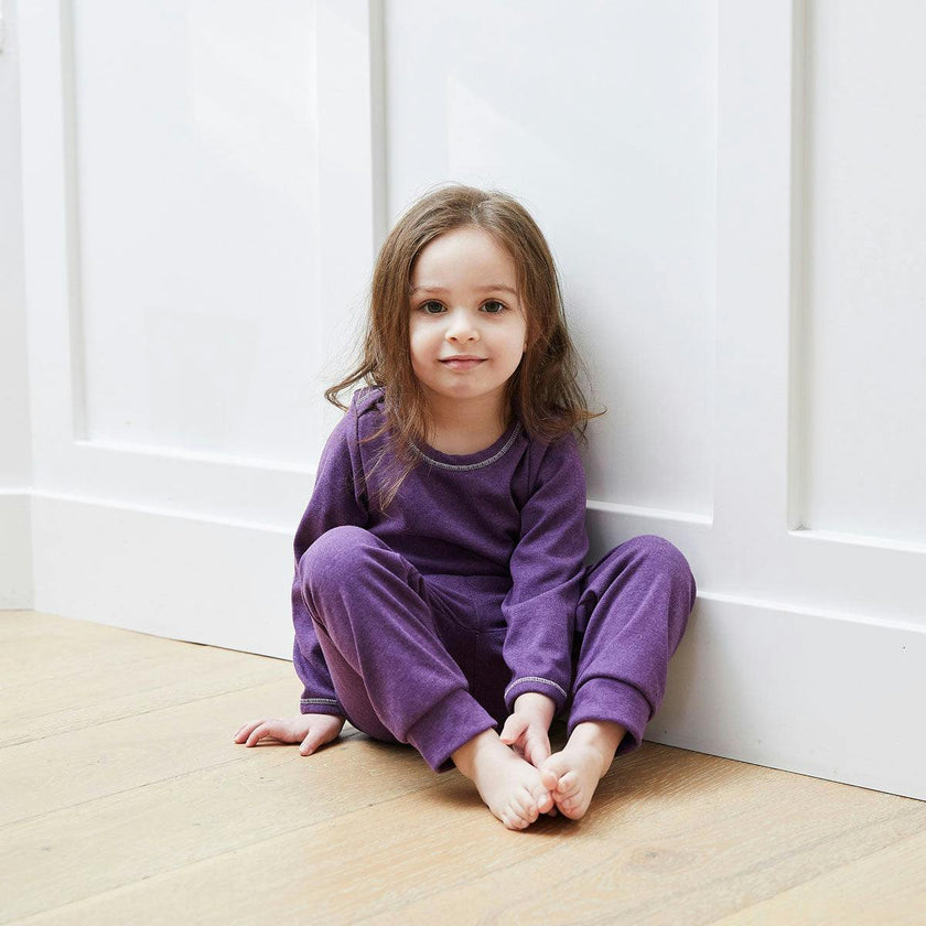 Rib Lap Tee and Legging Set