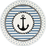 Carousel Kids Sailor Rug, Navy