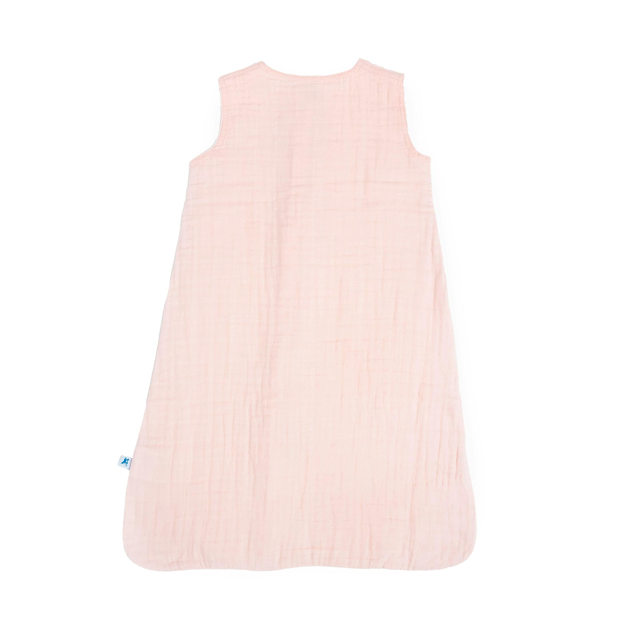 Cotton Muslin Sleep Bag - Light Pink